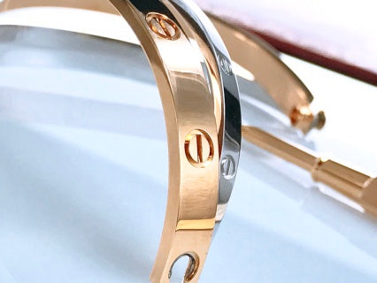 Cartier Love Duo Élan Layered Bangle Bracelet