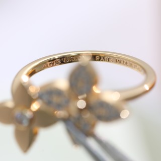 Louis Vuitton Blossom Butterfly Open Ring
