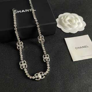 CHANEL Celestial Link Emblem Necklace