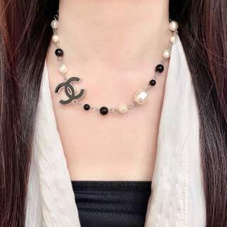 Chanel Timeless Pearl Chain Long Necklace