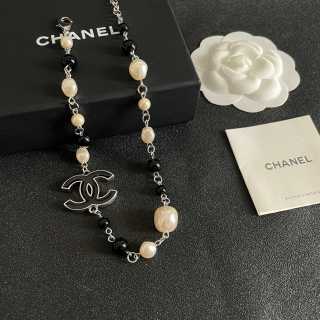 Chanel Timeless Pearl Chain Long Necklace