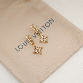 Louis Vuitton Blossom Drop Stud Earrings