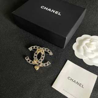 Chanel Timeless Signature Double C Brooch