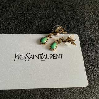 YSL Jardin Éclat Gemstone Drop Earrings