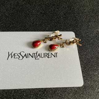 YSL Jardin Éclat Gemstone Drop Earrings
