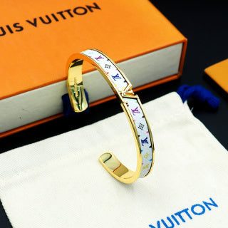 Louis Vuitton Monogram Blossom Cuff Bracelet