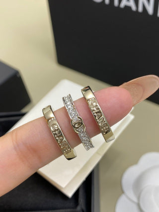 CHANEL Aurevia Triple Layer Signature Ring