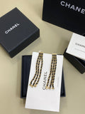 CHANEL Mirella Woven Cascade Drop Earrings