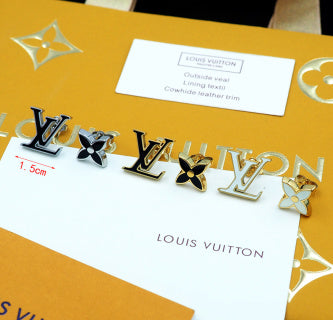 Louis Vuitton Monogram Blossom Stud Earrings