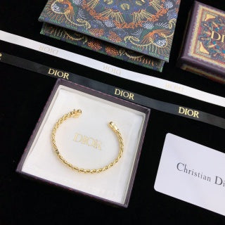 Dior Chaîne Royale Gold Link Bracelet