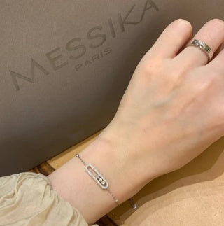 Messika Move Uno Diamond Chain Bracelet