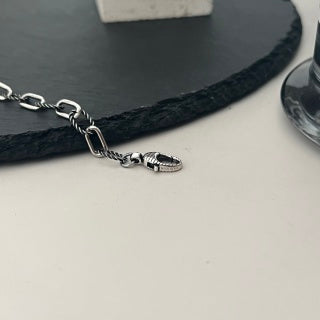 Gucci GG Mini Medallion Link Silver Bracelet