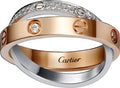 Cartier Love Entrelacé Duo Ring