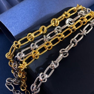 FENDI FF Link Chain Necklace