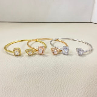 Messika Lucky Move Diamond Open Cuff Bracelet