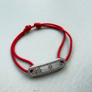 Messika Move Cord Pavé Diamond Bracelet