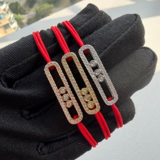 Messika Move Cord Pavé Diamond Bracelet