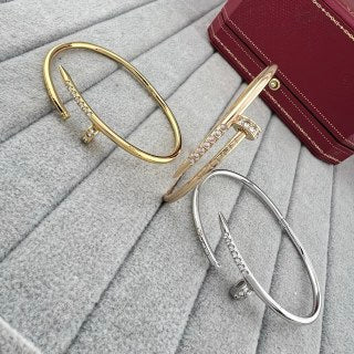 Cartier Valoria Diamond Bar Cuff Bracelet