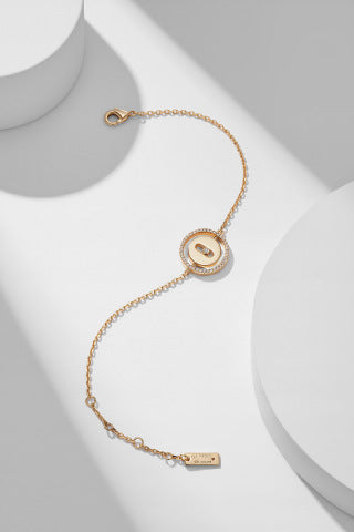 Messika Lucky Move Medallion Diamond Bracelet
