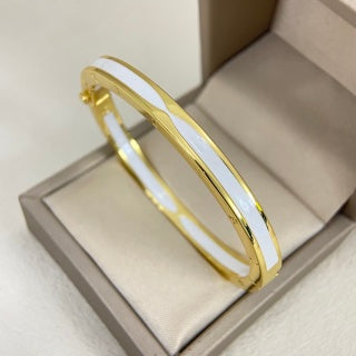 Bvlgari Tri-Color Gold Wide Cuff Bracelet – Elegant Luxury Jewelry