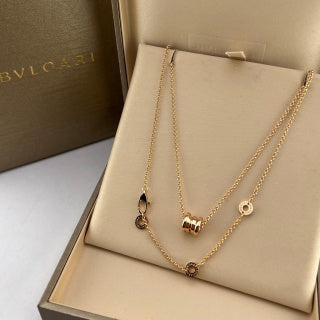 Bvlgari Minimalist Circle Pendant Necklace – Elegant Luxury Jewelry