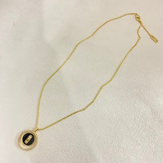 Messika Lucky Move Color Diamond Medallion Necklace