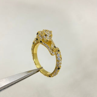 Cartier Panthère Éclat Sculptural Open Ring