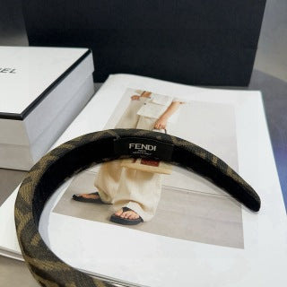 Fendi Oblique Heritage FF Signature Headband