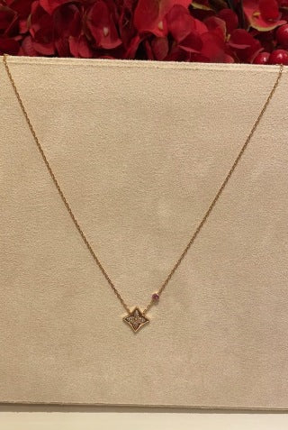Louis Vuitton Blossom Star Pendant Necklace