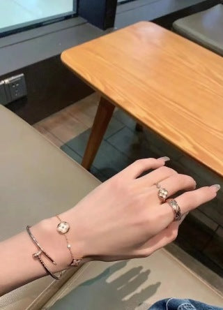 Louis Vuitton Blossom Pearl Monogram Charm Bracelet