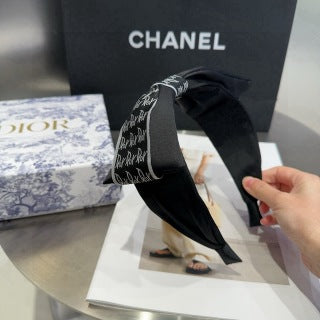 Dior Oblique Signature Satin Headband