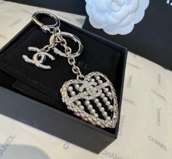 Chanel Timeless Heart Bag Charm