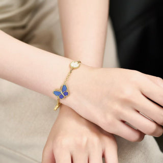 Van Cleef & Arpels Botanical Butterfly Harmony Bracelet