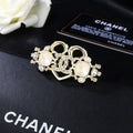 CHANEL Pearl Bloom CC Garden Brooch