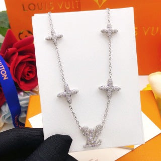 Louis Vuitton Star Cross Monogram Pendant Necklace