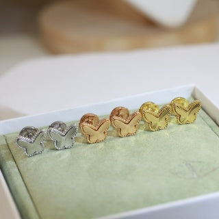 Van Cleef & Arpels Butterfly Whisper Stud Earrings