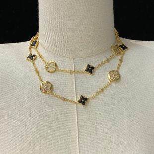 Louis Vuitton Monogram Garden Charm Necklace
