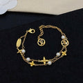 Louis Vuitton Pearl Blossom Charm Chain Bracelet