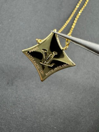Louis Vuitton Star Blossom Crystal Pendant Necklace