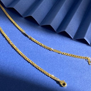 Louis Vuitton Vintage Charm Monogram Chain Necklace