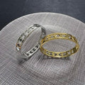 Louis Vuitton Monogram Cutout Cuff Bracelet