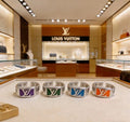 Louis Vuitton Rainbow Monogram Band Ring