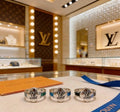 Louis Vuitton Color Accent Monogram Band Ring