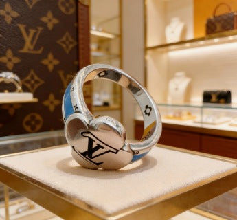 Louis Vuitton Color Accent Monogram Band Ring
