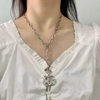 Gucci GG Toggle Link Chain Necklace