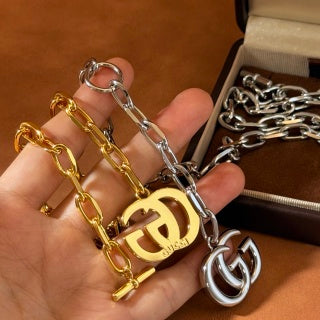 Gucci GG Toggle Link Chain Necklace