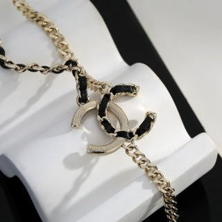 CHANEL Classic Link Emblem Chain Necklace