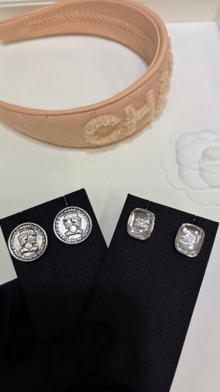 Chanel Timeless Vintage Medallion Stud Earrings