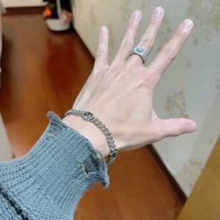 Gucci Interlocking G Rope Chain Bracelet