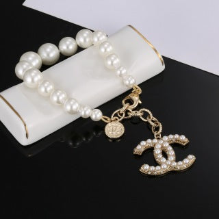 CHANEL Pearl Grace Crystal Bracelet